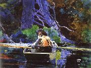 Winslow Homer The Andirondak Guide Spain oil painting artist